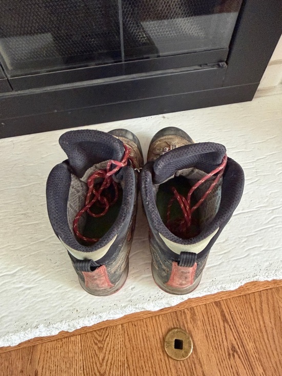 Asolo Brown and Red Hiking Boots main image 7